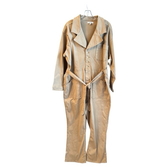 NWT Good American The On Duty khaki jumpsuit Size XXL (5) - Picture 2 of 10
